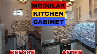 MODULAR KITCHEN CABINET | GLASS PANEL DOORS | MR. LEE TV