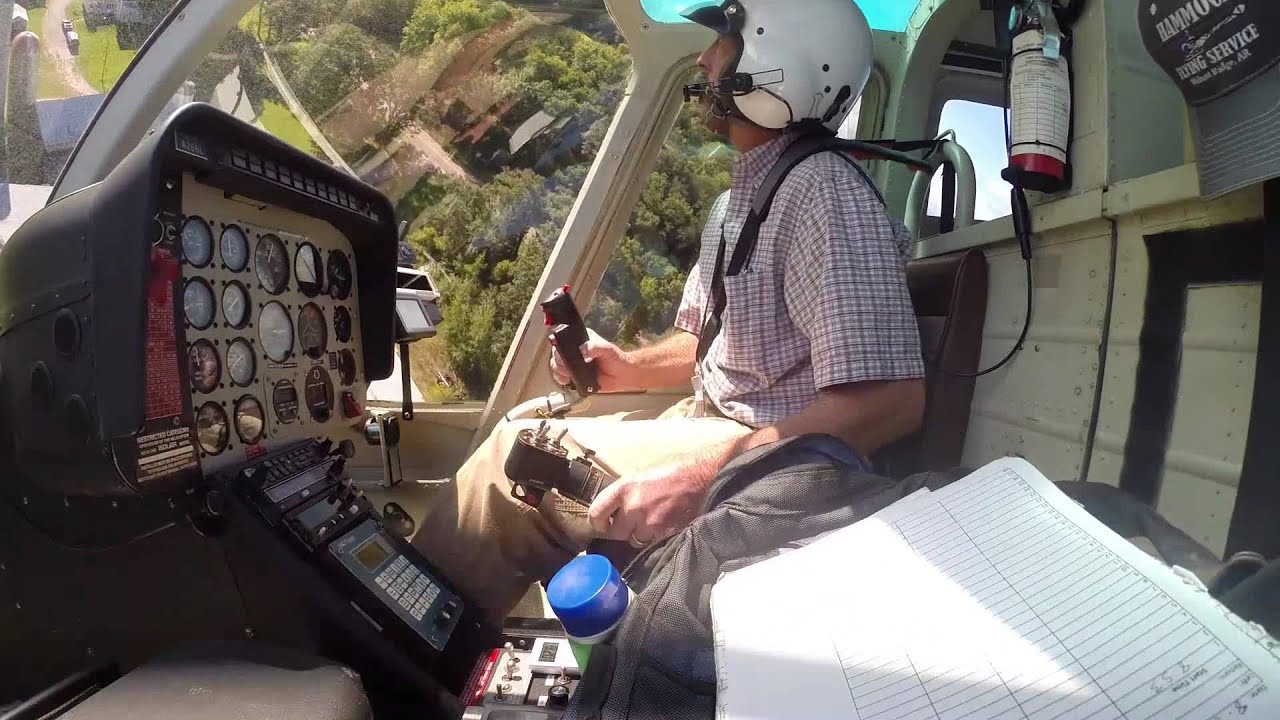 Philip Babcock Helicopter Spraying 2015