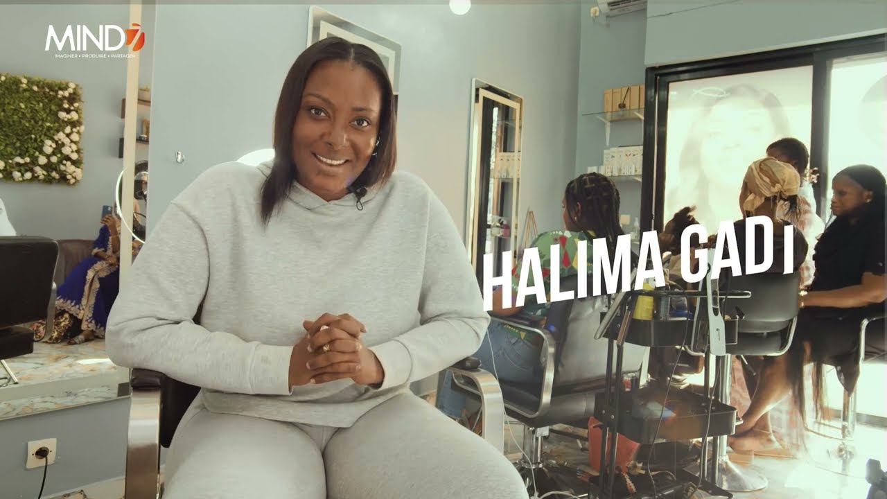 SALON DE L'ENTREPRENEURIAT FÉMININ DE DAKAR : HALIMA GADJI #halimagadji