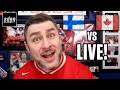 Canada vs Finland | Men's Hockey SEMI-FINAL | LIVE w/ Steve Dangle
