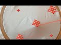 Basic Sindhi stitch,hand embroidery designs Tutorial //Bavaliya work//( Kutch work )( Sindhi tanka )