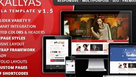 KALLYAS Responsive Multi-purpose Joomla Template