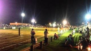 Amazing jet turbine engine tractor shooting flames at Wilson County Fairgrounds in Wilson, NC