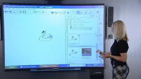 Populating a SMART Notebook file