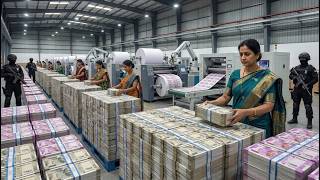 Inside India’s Money Factory | Why a ₹2,000 Note Can’t Buy a Pizza (Full Process)