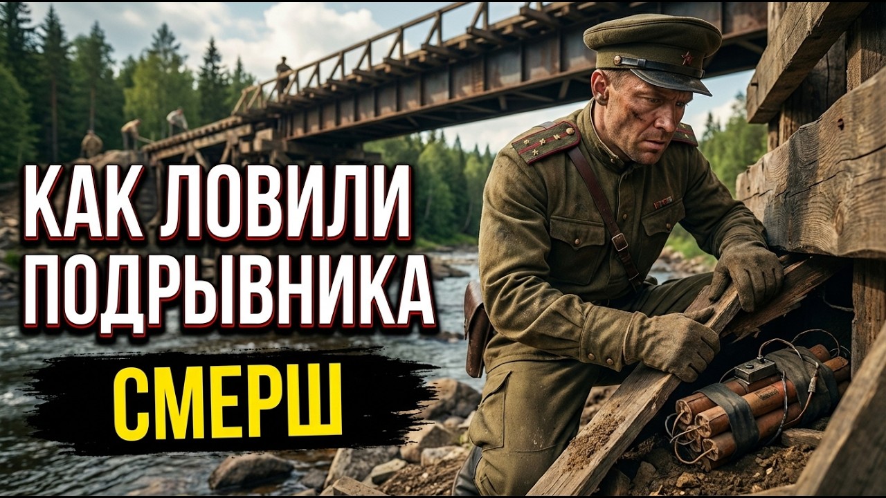 ОН ВЗРЫВАЛ СВОИХ — охота СМЕРШа на подрывника