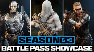 Full Black Ops 7 Season 3 Battle P Operators Showcase Battle P Tiers, Tier 100, & Operators