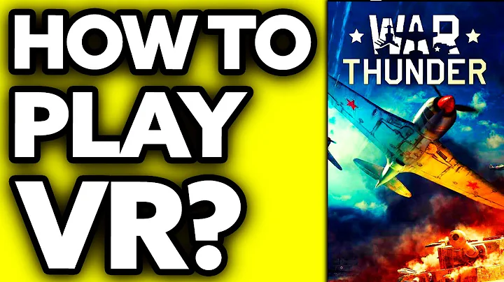 How To Play War Thunder VR (Quick and EASY!)