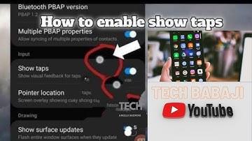Pointer : How To Enable/ Use Cursor Show Touches On Android/MI Phones