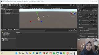 TUTORIAL MEMBUAT OBJEK BALOK, OVAL, DAN BOLA DI SOFTWARE UNITY screenshot 5
