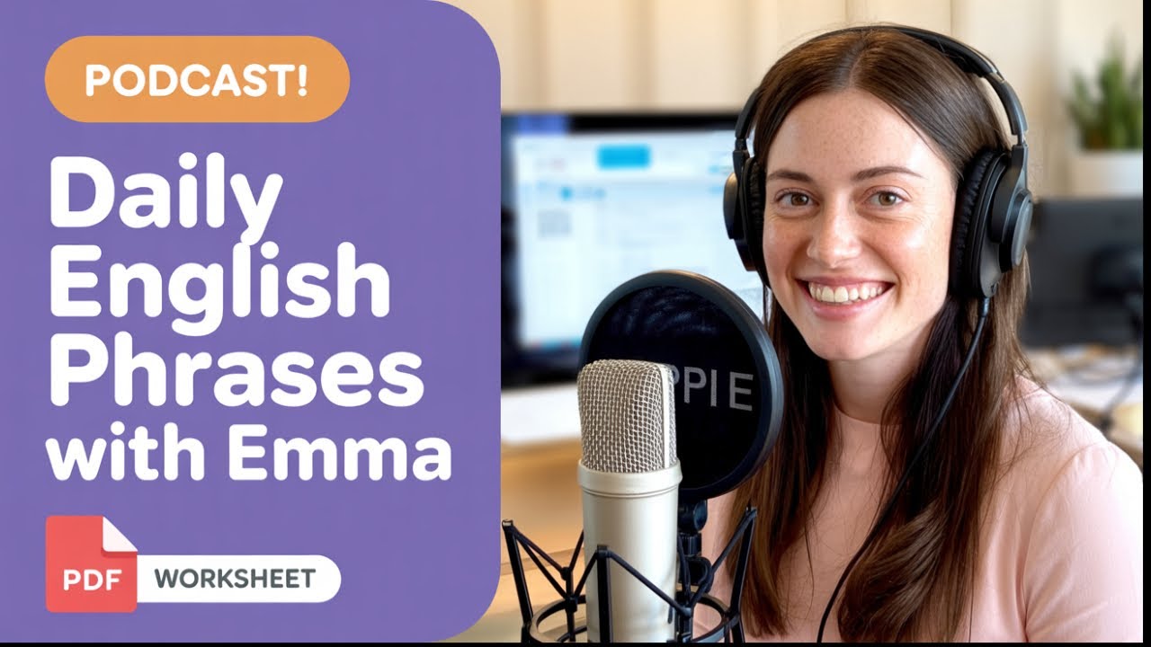 English Phrases for Daily Conversation | Everyday English Listening & Speaking Practice | Podcast