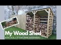 Building My Firewood Storage Shed in Ireland