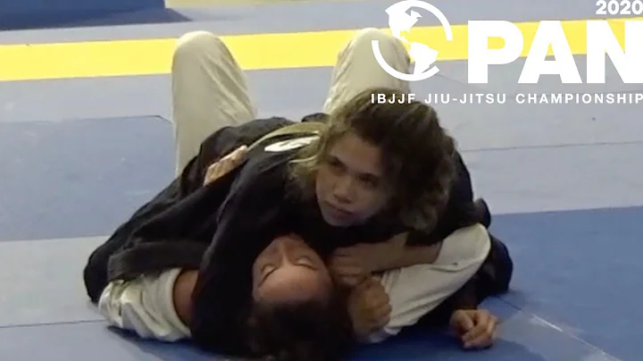 Lavinia Barbosa VS Rebecca Hughes / Pan Championsh...
