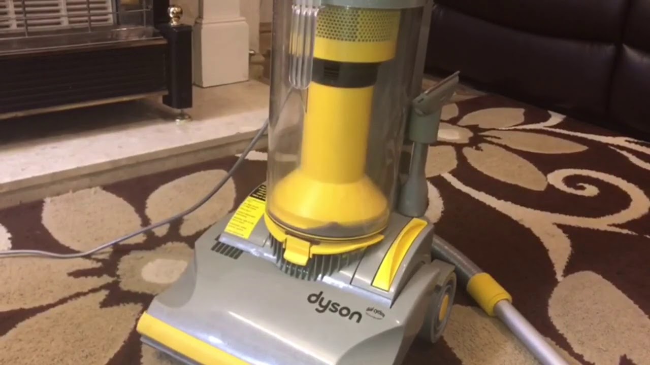 1997 Dyson DC01 Standard Vacuum- Demonstration and overview - YouTube