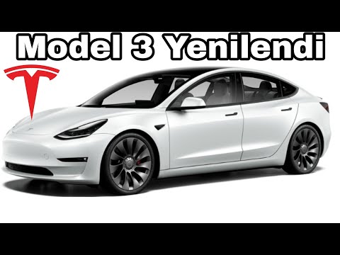 Tesla Model 3 Yenilendi | 2021 Modelde Neler İyileştirildi, Yeni Menzili ve Diger Özellikleri