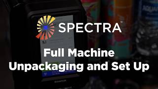SPECTRA AI Smart Coolers: Full Machine Unpackage & Set Up
