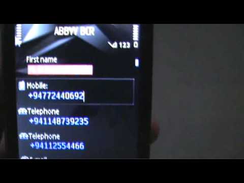 Business Card Reader for NOKIA N95 8GB