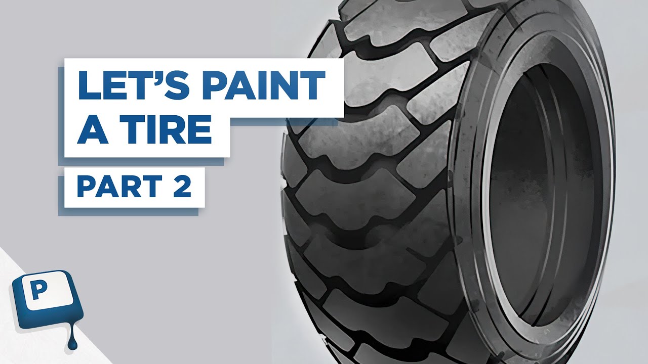 How to Paint a Rubber Tire