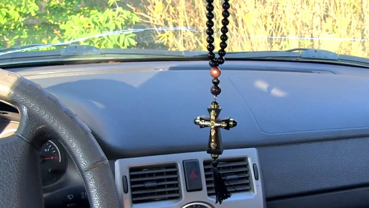 Крест в машину своими руками