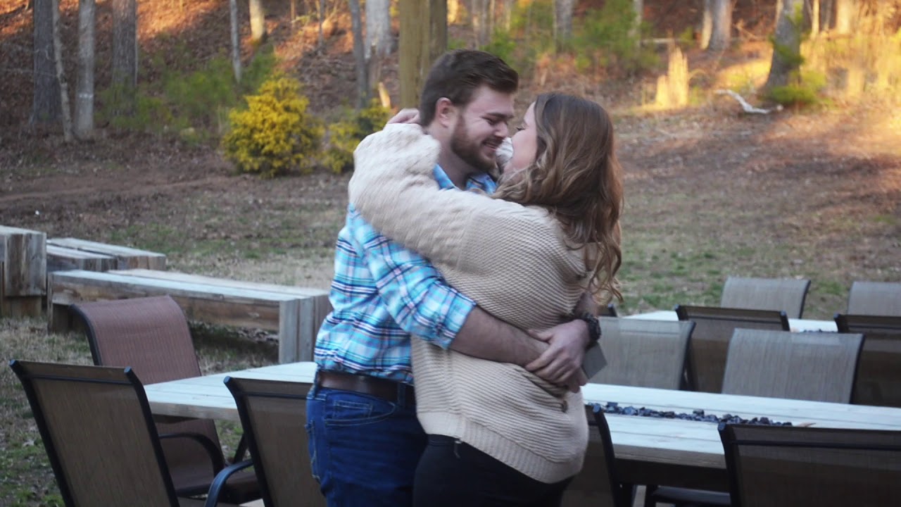 Maci and Aaron engagement YouTube