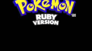 Pokemon Ruby Opening