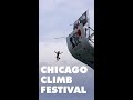 Jumps from the climbing competition at Navy Pier, Chicago #shorts