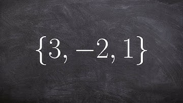 Given three zeros learn how to write the equation of a polynomial