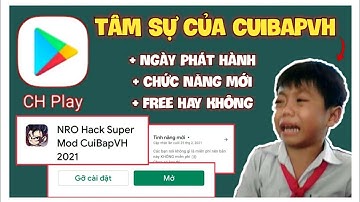 Bất Ngờ Với Lời Tâm Sự Của CUIBAPVH Về Bản MOD Trên CH Play - Ngọc Rồng Online