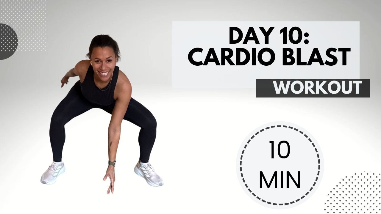 10-Minute Cardio || AMRAP flow II Day 10 of 21-Day Challenge