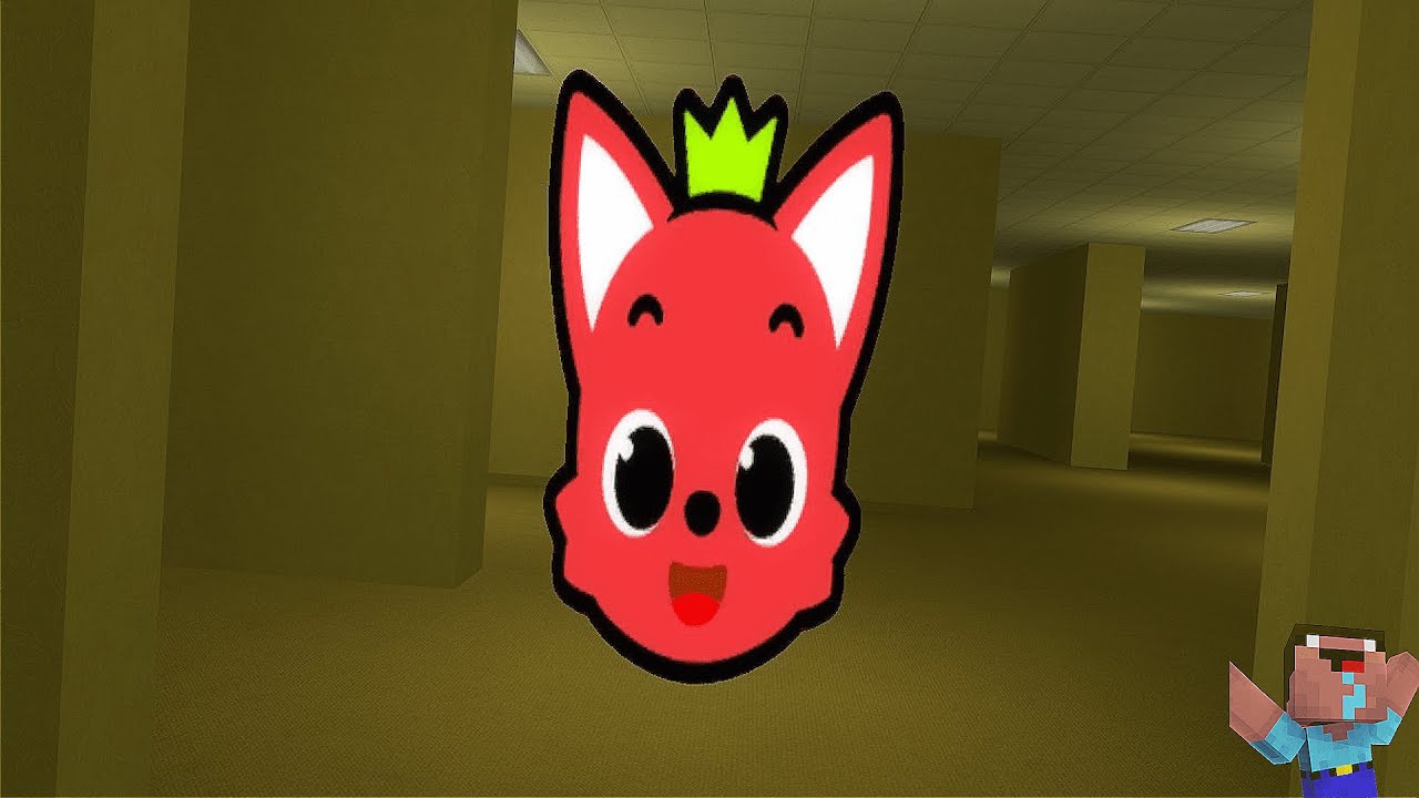 Red Pinkfong in Backrooms l Garry's Mod!