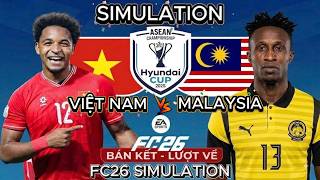 FC26 | Vietnam vs Malaysia | Semi-Final Second Leg | 2026 ASEAN Hyundai Cup Simulation Game screenshot 5