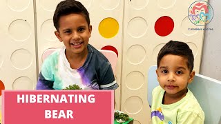 DIY Hibernating Bear