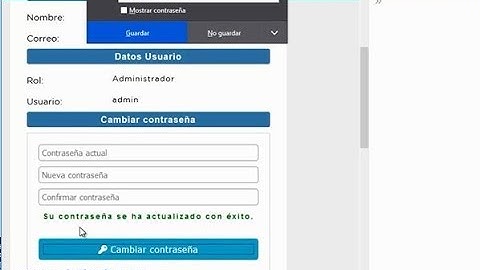 Actualizar Contraseña con AJAX - Parte 2 ( Sistema facturación en PHP y MySql) - 77