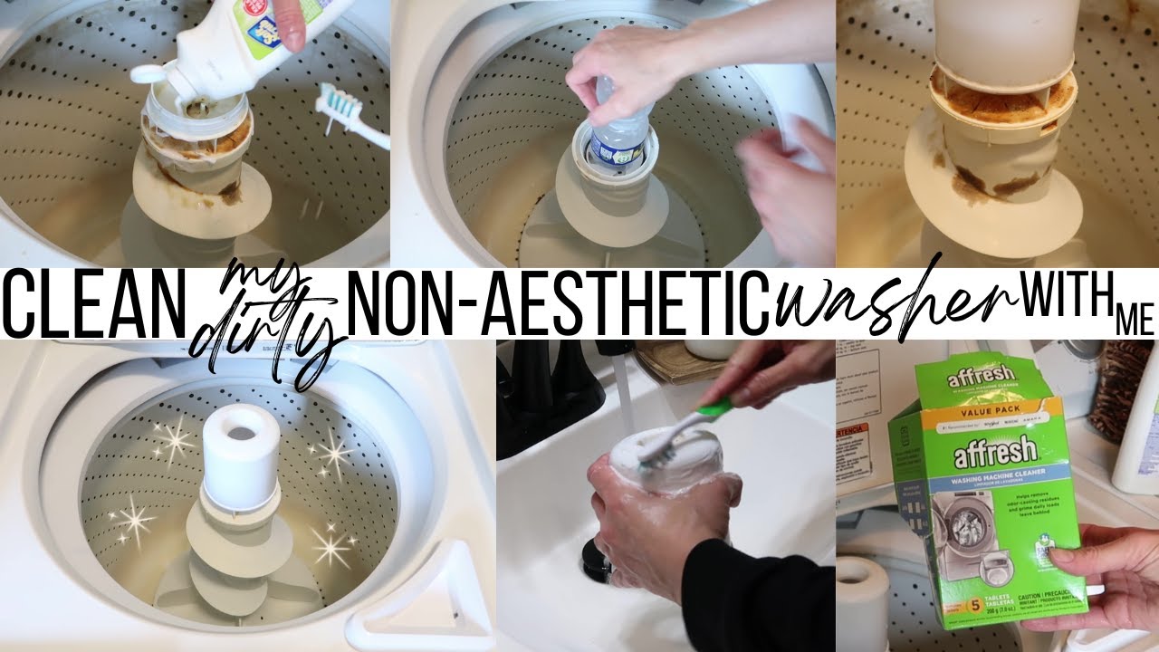 Глубокая чистка стиральной машины | Мотивация к уборке | Чистка бытовой техники