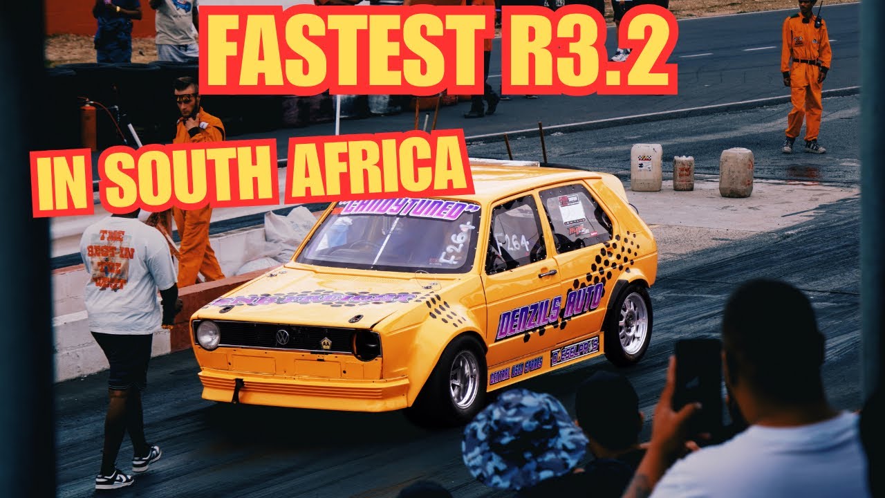 INSANE ADZO VW Golf MK1 R32 POWER 10.1 Sec at Killarney Raceway Drags