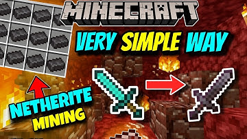 Find Ancient Debris EASY and Best Method Minecraft Bedrock 1.21