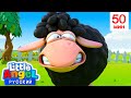 Бее-бее Чёрная Овечка 🐑 — Весёлые мультфильмы для детей | Little Angel на русском