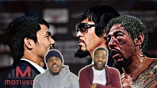 Americans brothers react to...Opponents BEFORE and AFTER Fighting Manny Pacquiao (He is a beast)