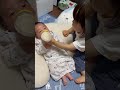 弟にミルクをあげたいお姉ちゃん #shorts #赤ちゃん #baby #年子育児 #年子 #marin_movies