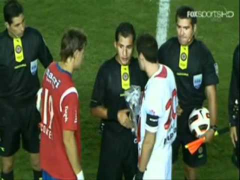 Nacional (1) vs Argentinos Jrs (0) Copa Santander ...