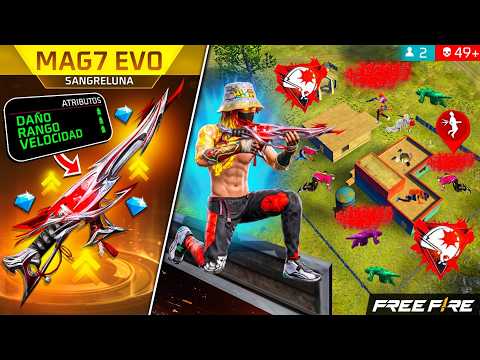 I GOT THE NEW EVOLUTION SHOTGUN IN FREE FIRE AND I WAS SURPRISED😨🔥!
