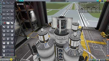 KSP 1.1.2. career - Building of the Duna Base