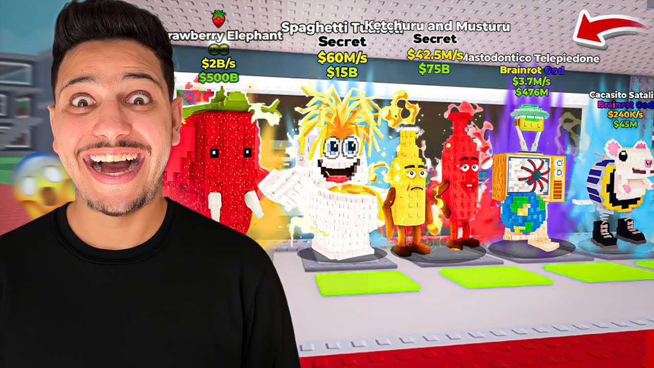 سرقت اغلى 10 شخصيات أسطورية 😱 في Roblox 🔥 | Steal Brainrot