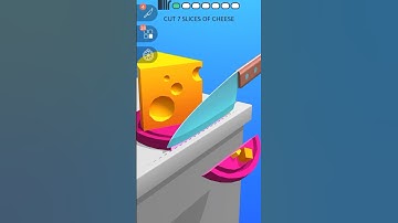 ASMR Slicing Very Satisfying and Relaxing ASMR Slicing Game #shorts #arcadeboxgaming #asmrslicing