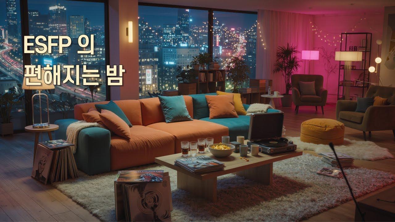 [MBTI 힐링 사운드] ESFP 겨울 휴식, 잘 놀고 돌아온 밤❄️🛋 (Winter Living Room)