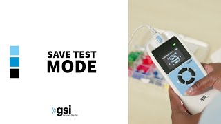 OAE Device | Corti Tutorial | Chapter 9 - Save Test Mode
