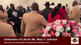 Celebration of life for Mary Y. Johnson *we do not own the rights to the music*