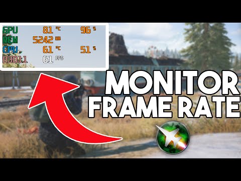 How to monitor Frame rate in any games [MSI Afterburner FPS Counter]