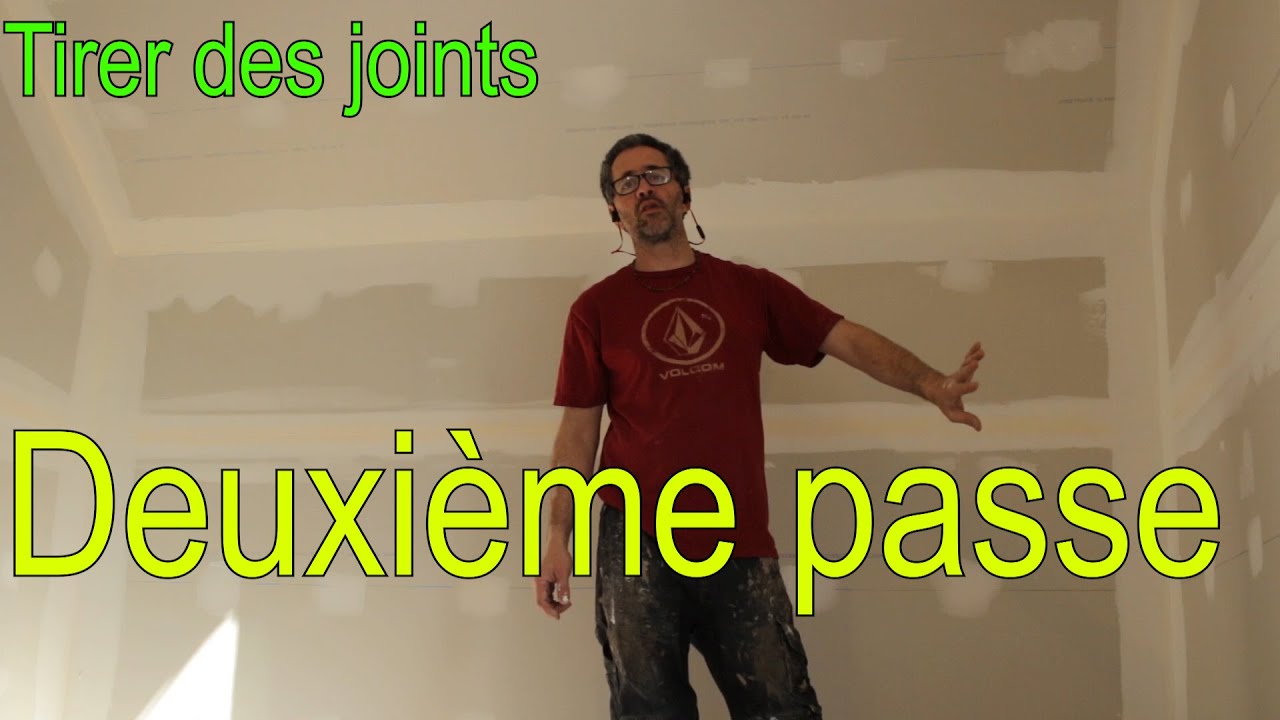 Tirer des joints, deuxième passe