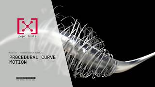 How to Build Procedural Curve Motion with POPX - TouchDesigner Tutorial